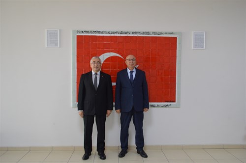 Tayini Çıkan Kırklareli Aile ve Sosyal Hizmetler İl Müdürü Sayın Faruk UYSAL Kaymakamımız İle Vedalaştı.  