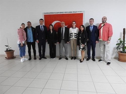 BİLSEM Resim Öğrencilerinden Kaymakamımıza  Ziyaret